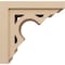 Ekena Millwork 9"W x 18"D x 18"H Classic Sheridan Rough Cedar Woodgrain TimberThane Corbel, Primed Tan CORUR09X18X18SHERCPR - alternate 2